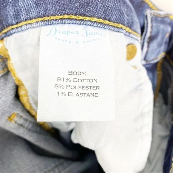 Draper James Mid Rise Skinny Jeans 26 - Picture 9 of 9